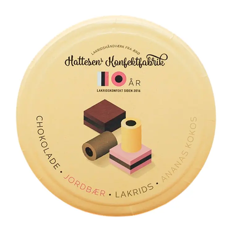 10 Års Jubilæumsæske | 125 g | Lakridskonfekt