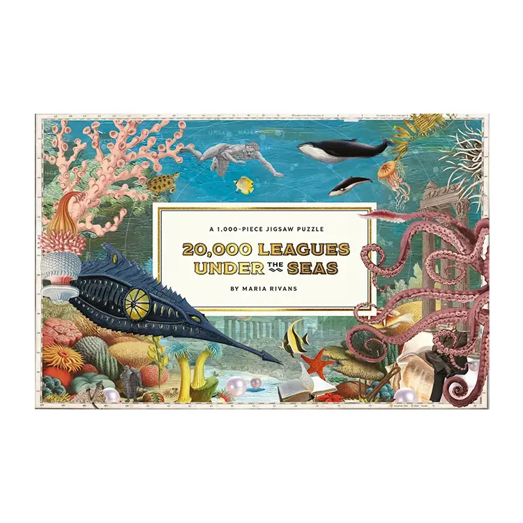 20,000 Leagues Under the Sea 1000 pcs. Puzzle | Puslespil