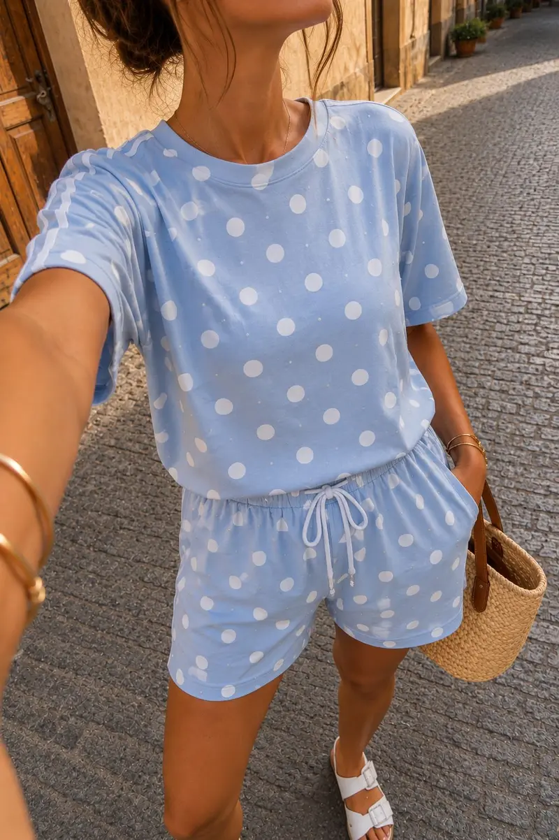 A-Bee - Arlette T-Shirt - Blue