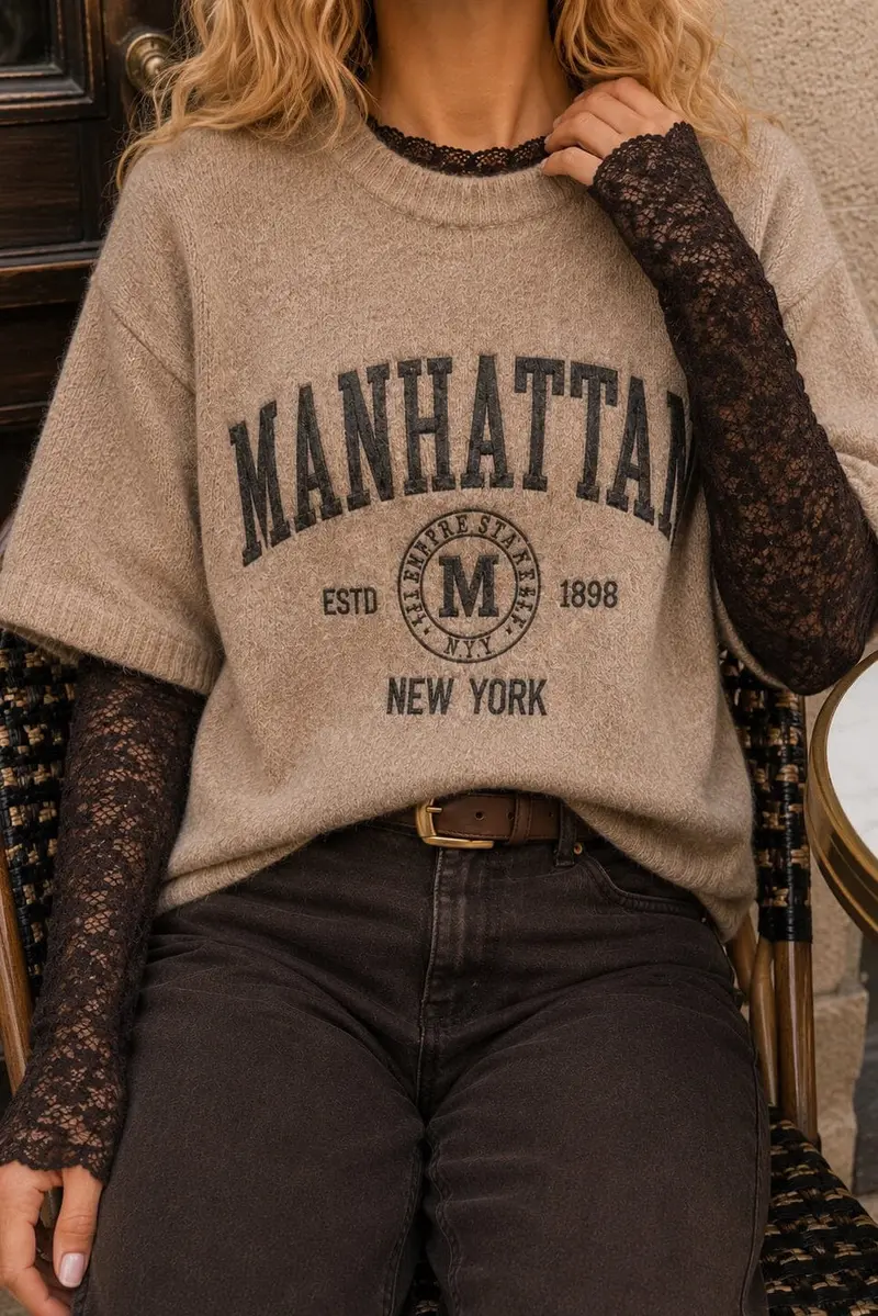 A-Bee - Avia Knit - Taupe