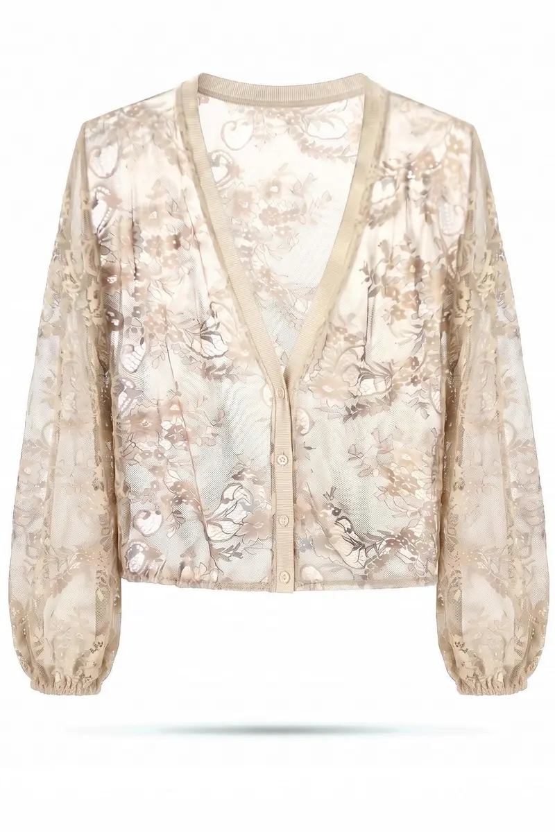 A-Bee - Delilah Cardigan 81549  - Ivory