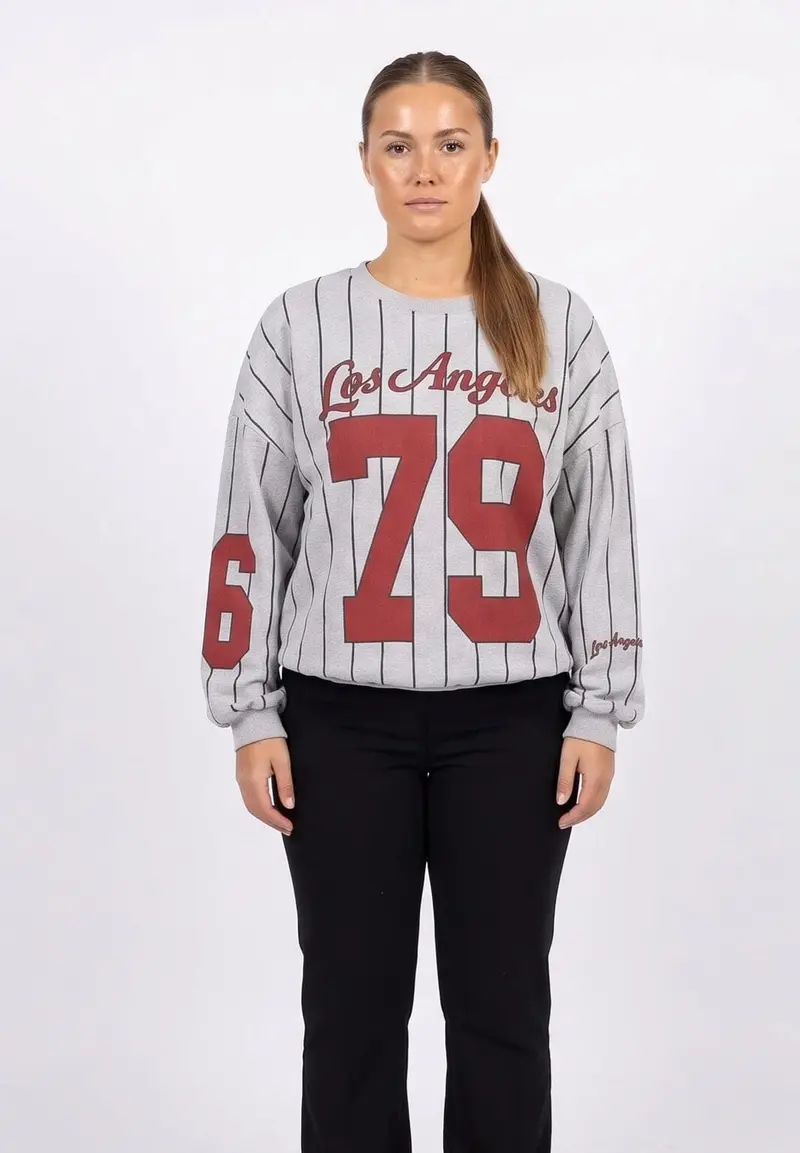 A-Bee - Lisette Sweatshirt - Grey
