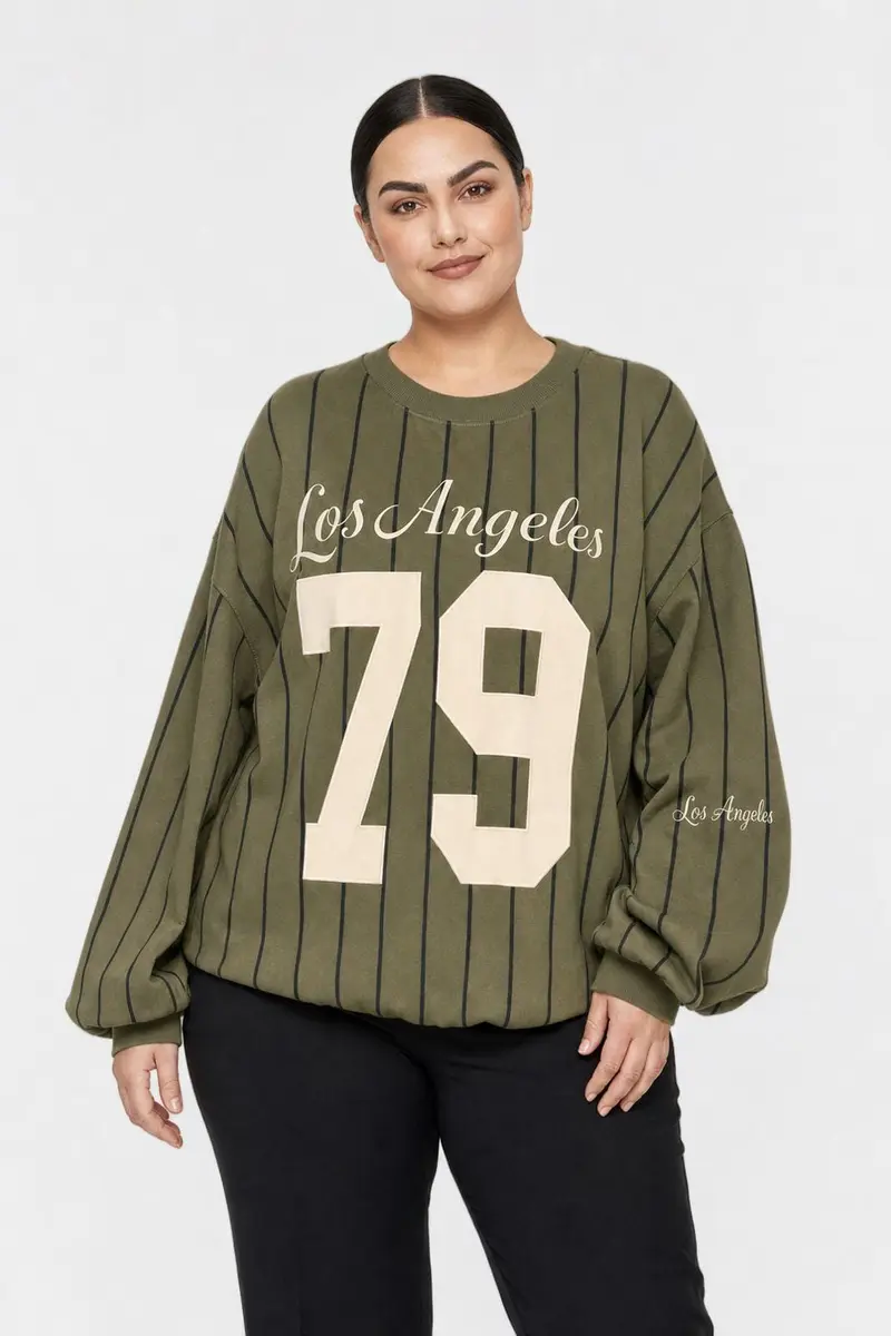 A-Bee - Lisette Sweatshirt - Khaki
