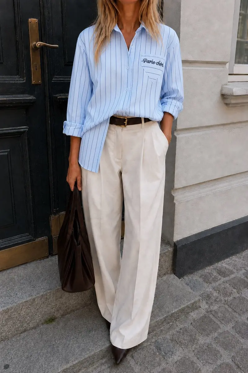 A-Bee - Nadja Shirt - Blue