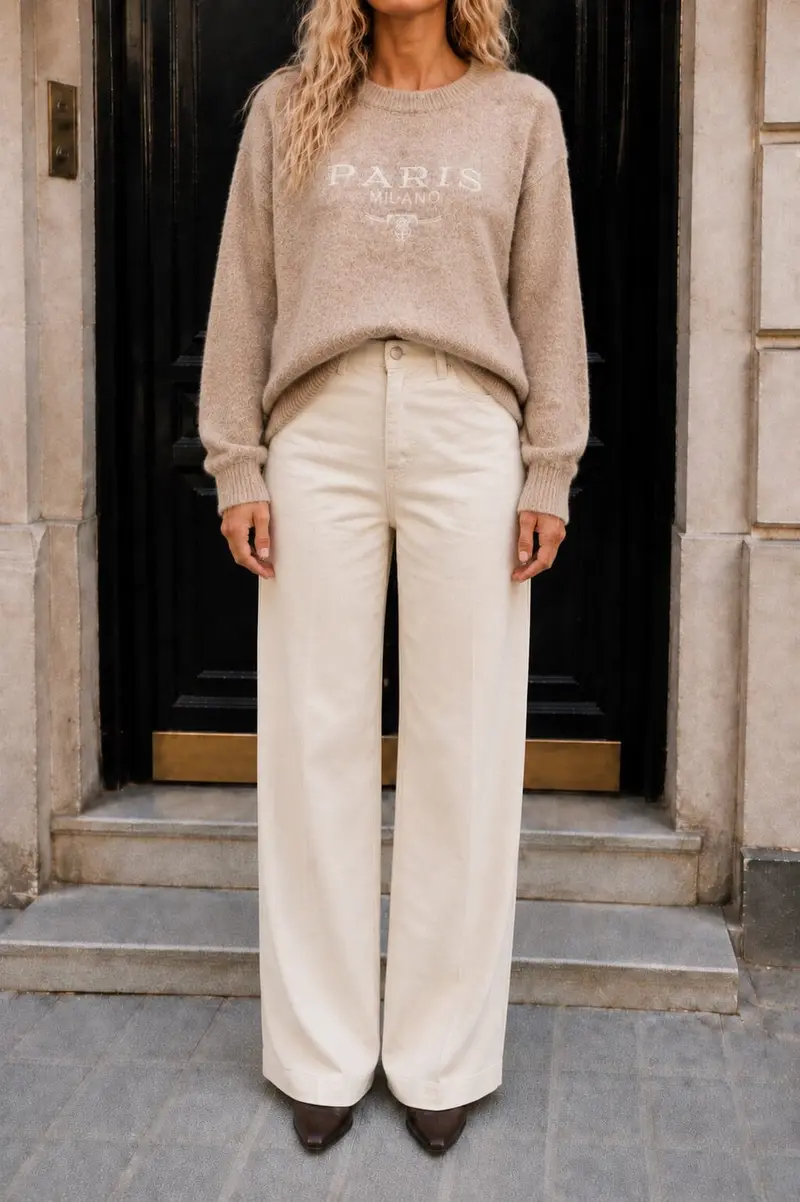 A-Bee - Ottilia Knit - Taupe