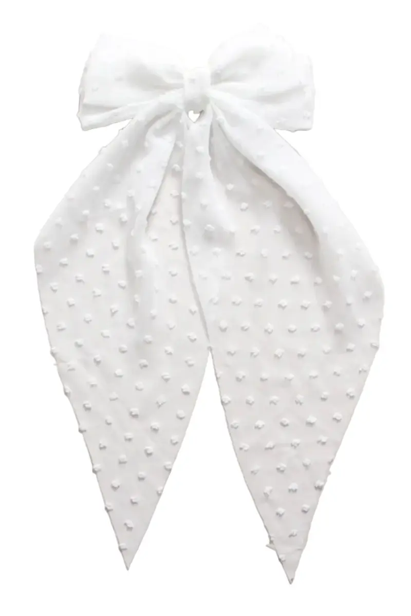 A-bee - Solange Hair Clip - White