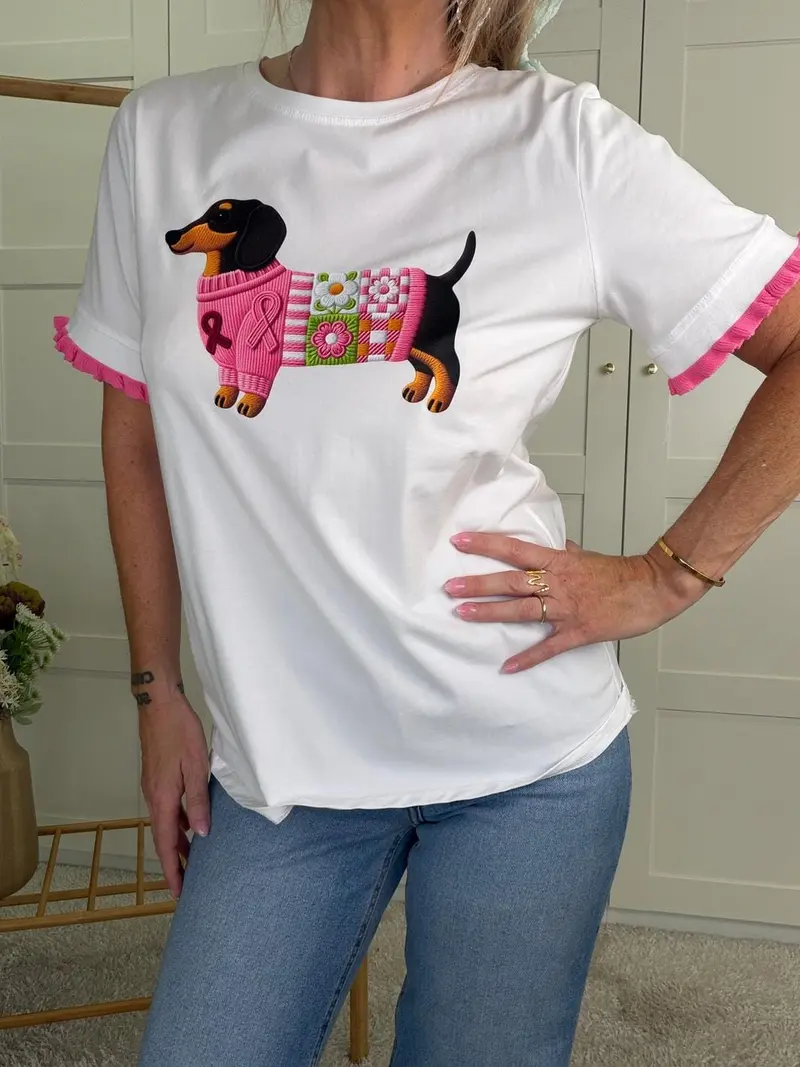 A-bee - T-shirt - Pink
