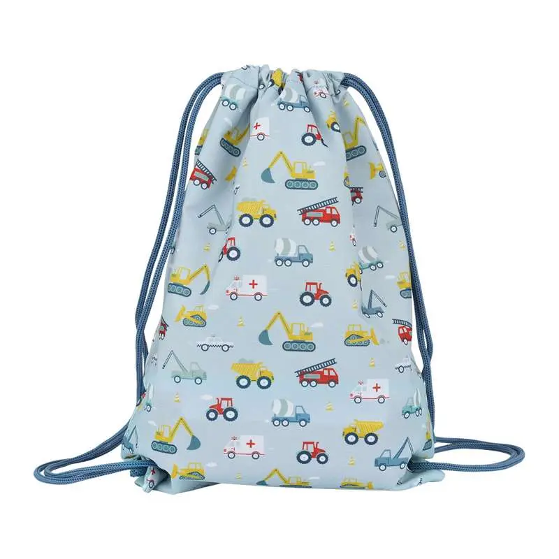 A Little Lovely Company Gymnastiktaske - Vehicles