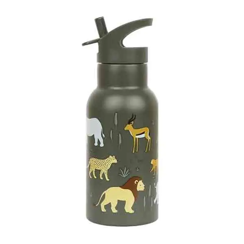 A Little Lovely Company Ståldrikkedunk - 350ml - Savanna