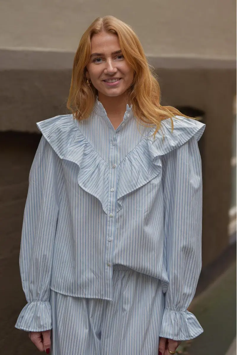A-View - Darcy Shirt AV2629 - 282 - Light Blue