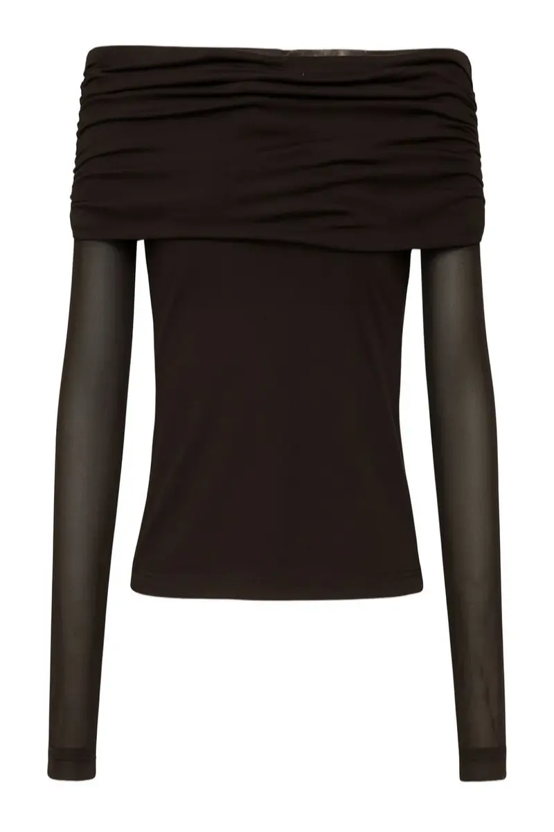 A-View - Kit Blouse AV8189 - 194 - Dark Brown