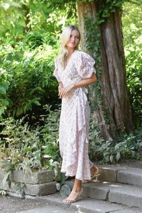 A-View - Sinda Print Dress AV5097 - 258 - Rose/Pink