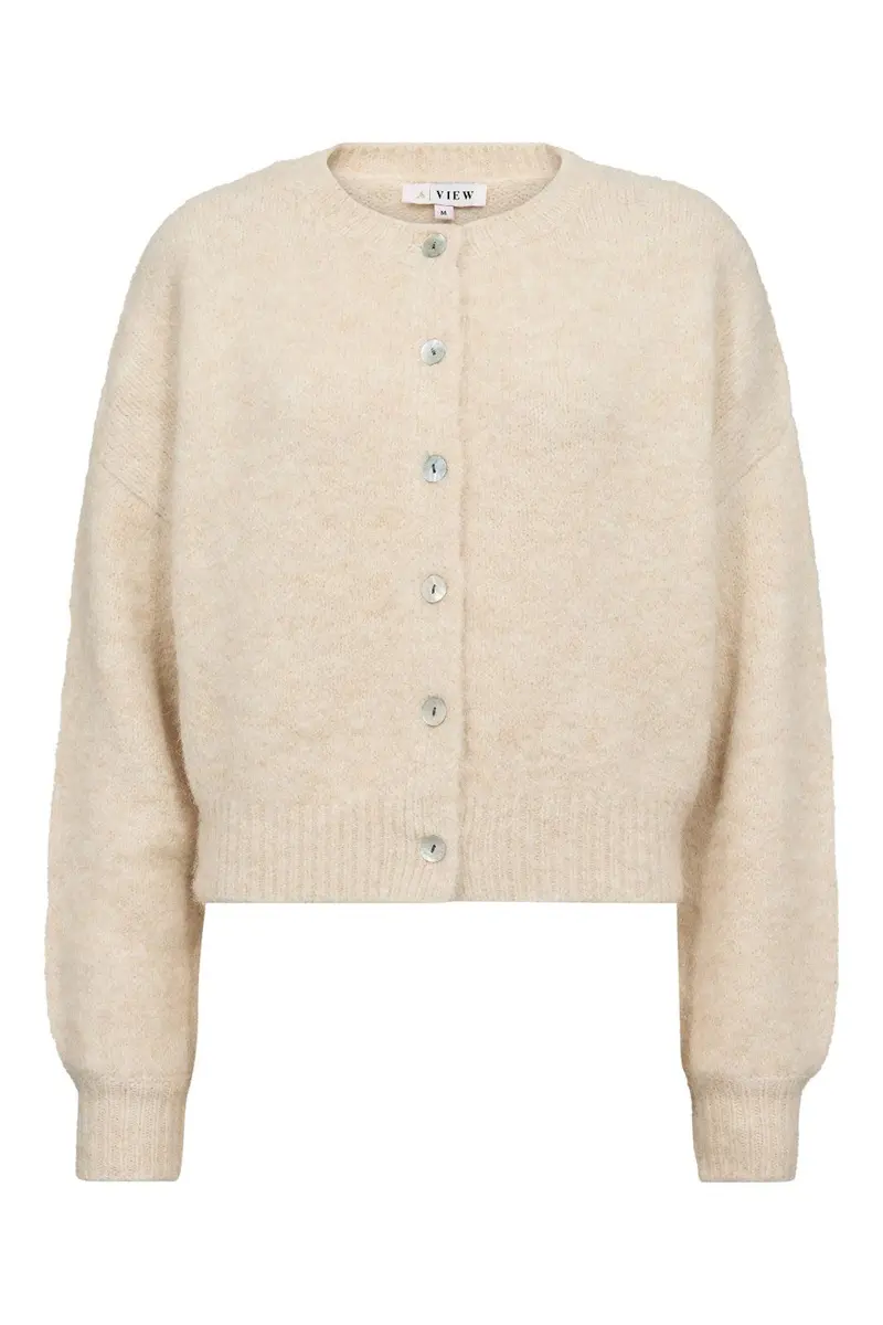 A-View - Soft Knit Cardigan AV7074 - 005 - Off White