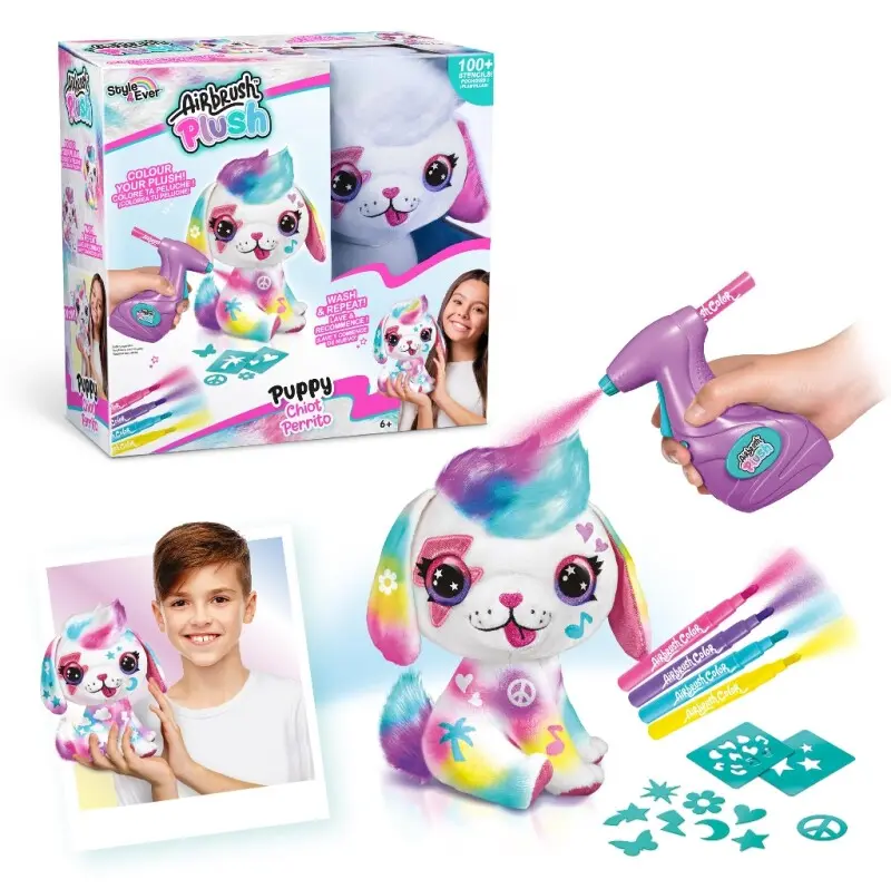 Airbrush Plush Hundehvalp