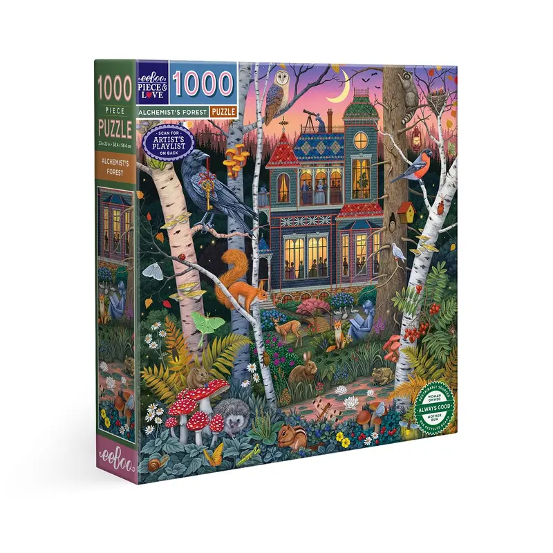Alchemist's Forest 1000 brikker puslespil fra eeBoo