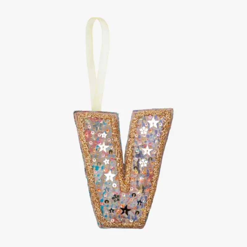 Alphabet Kantha Ornament - No.129