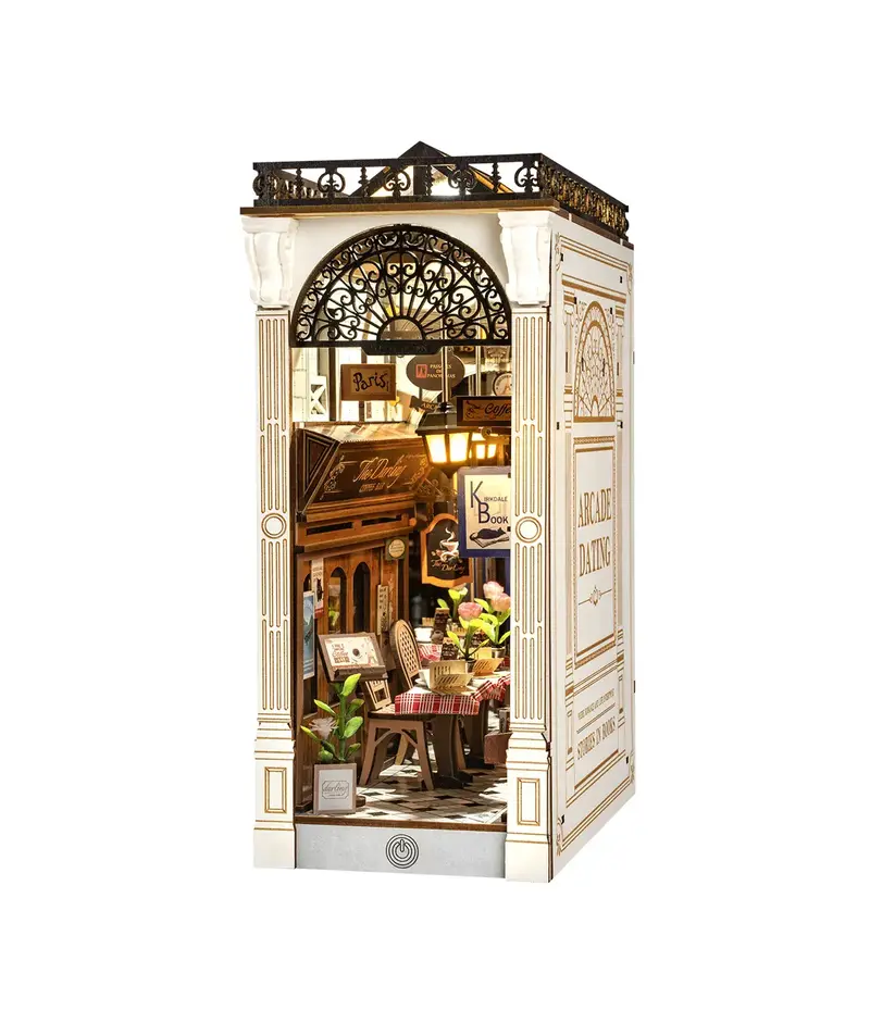 Arcade Dating Book Nook 148 brikker 3D-puslespil