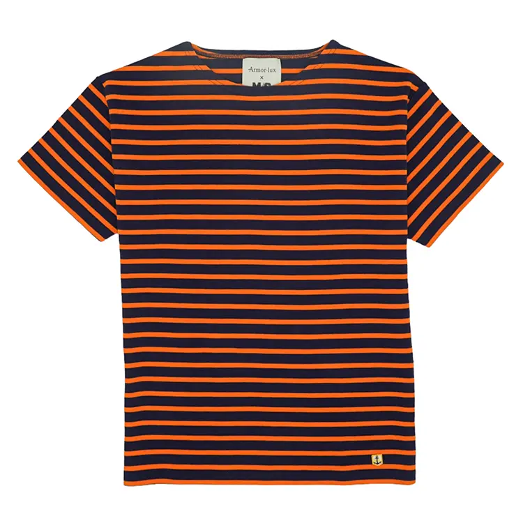 Armor Lux x M/S T-shirt | Kortærmet T-shirt | Unisex | Bomuld