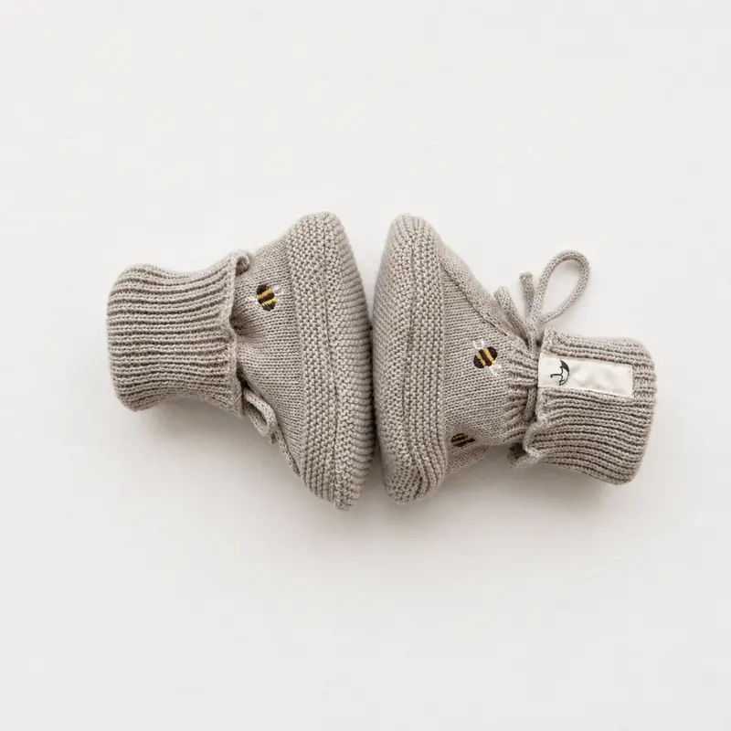 Baby Booties - Honey Bee