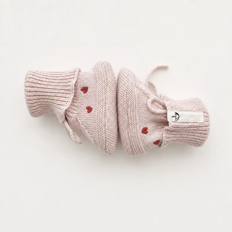 Baby Booties - Sweetheart