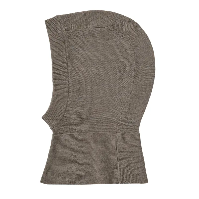Baby extra fine balaclava, hazel melange