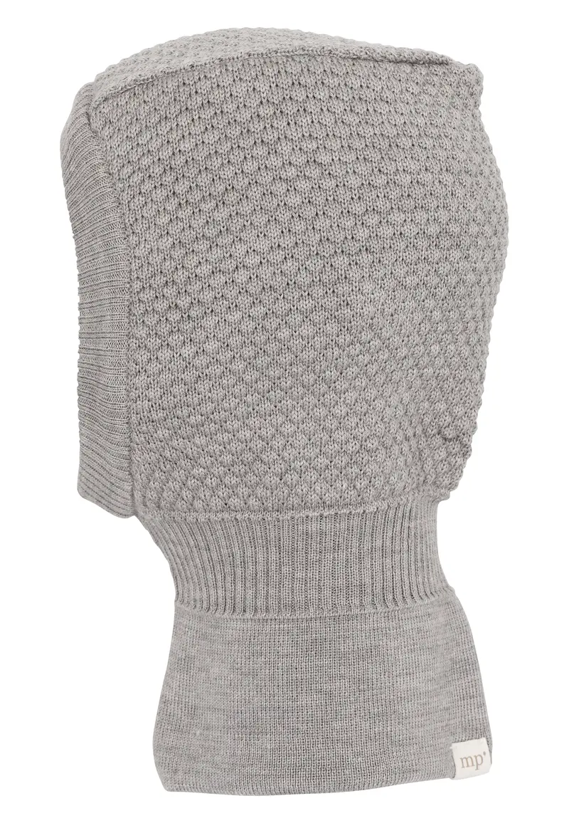 Balaclava, light brown melange