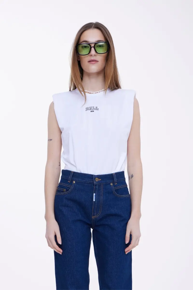 Ball - J. Zach Tank Top - Bright White