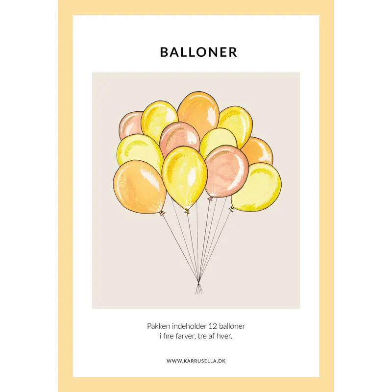 Ballonkit, Gule nuancer