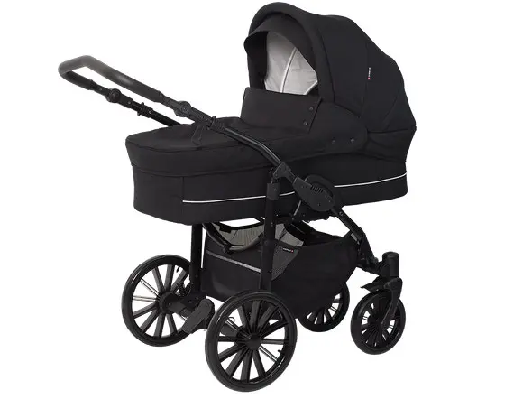 Basson Nordic Lux barnevogn - Dusty Black