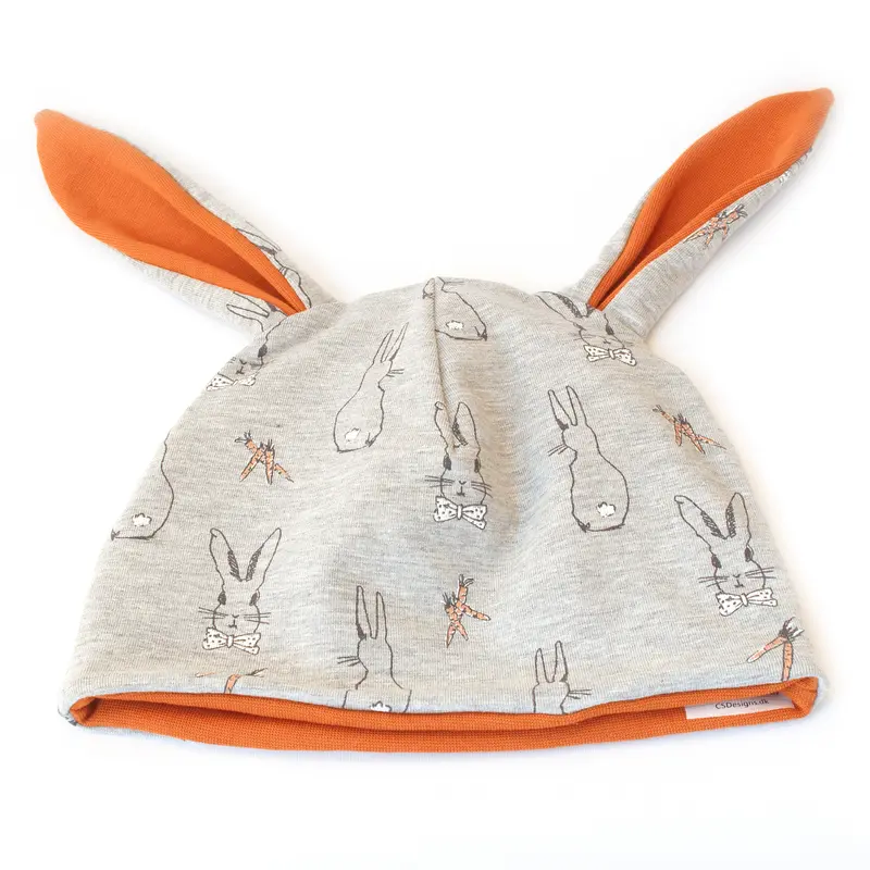 Beanie | Orange Rabbit