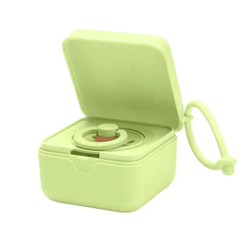 BIBS Accessories Pacifier Box - Sutteboks m. Plads til 3 Sutter - Matcha