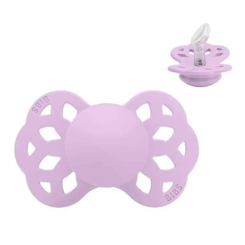 BIBS Anatomisk Infinity Sut - Str. 1 - Silikone - Violet Sky