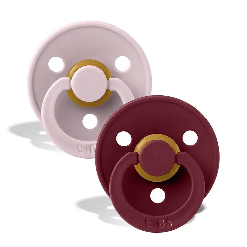 BIBS Colour Sut, 2-pak, Pink plum/Elderberry