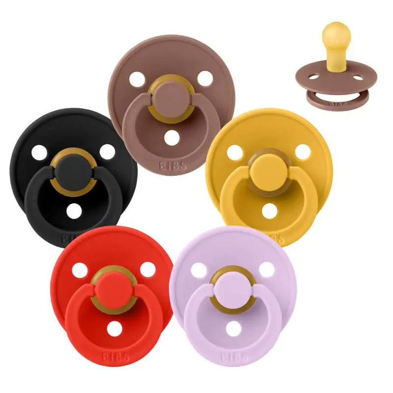 BIBS Rund Colour Sut - Sampak - 5 stk. - Str. 1 - Happy Halloween