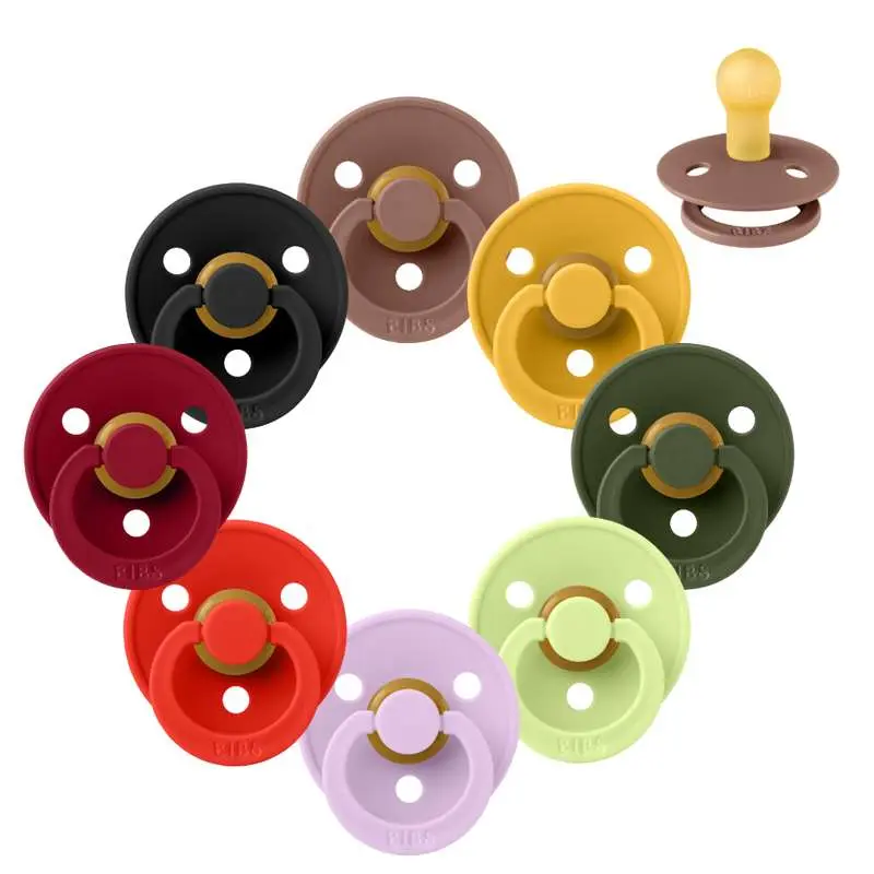 BIBS Rund Colour Sut - Sampak - 8 stk. - Str. 1 - Happy Halloween