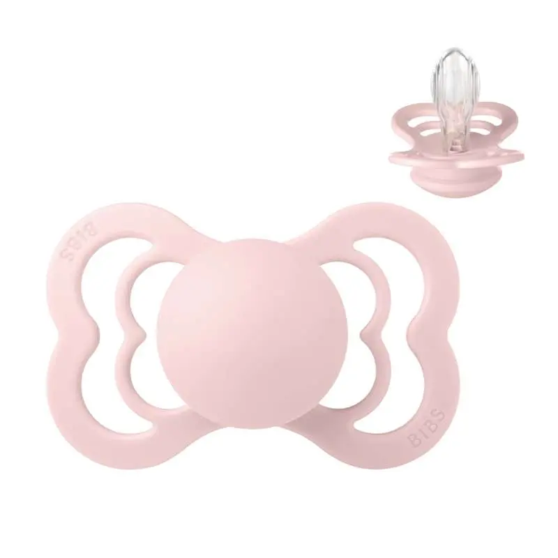 BIBS Symmetrisk Supreme Sut - Str. 2 - Silikone - Blossom