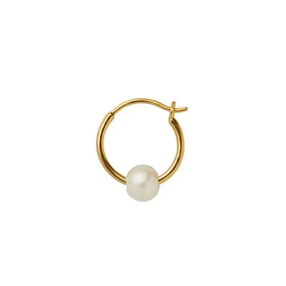 Big Pearl Berrie Hoop / Single
