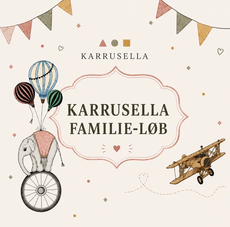 Billet til Karrusellas familieløb, 19. september