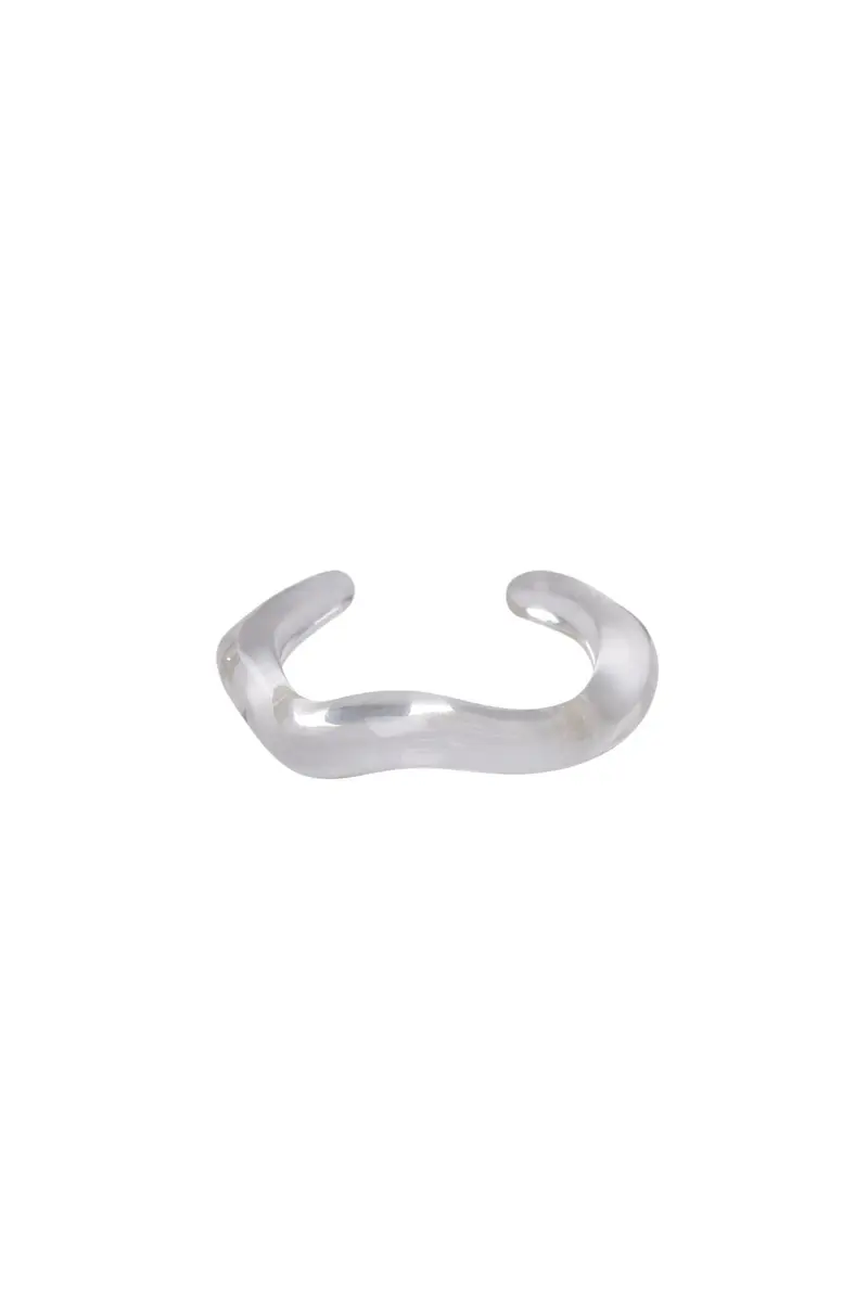 Black Colour - Bccara Bangle 4485 - Clear