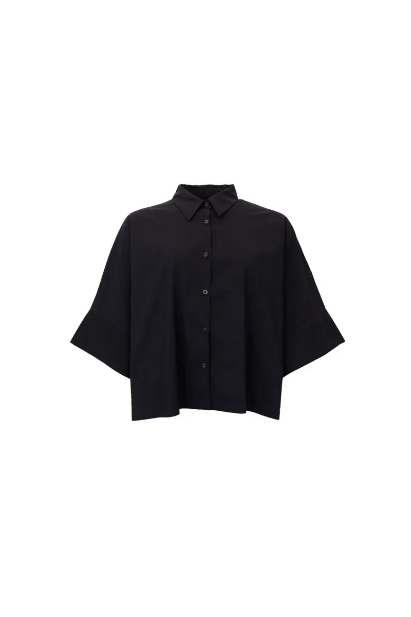 Black Colour - Bcdavina Lace Shirt 41319 - Black