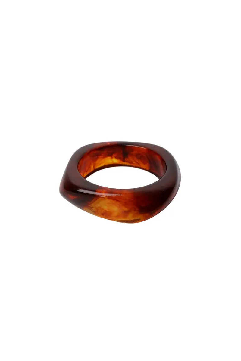 Black Colour - Bcdora Bangle 4443 - Amber