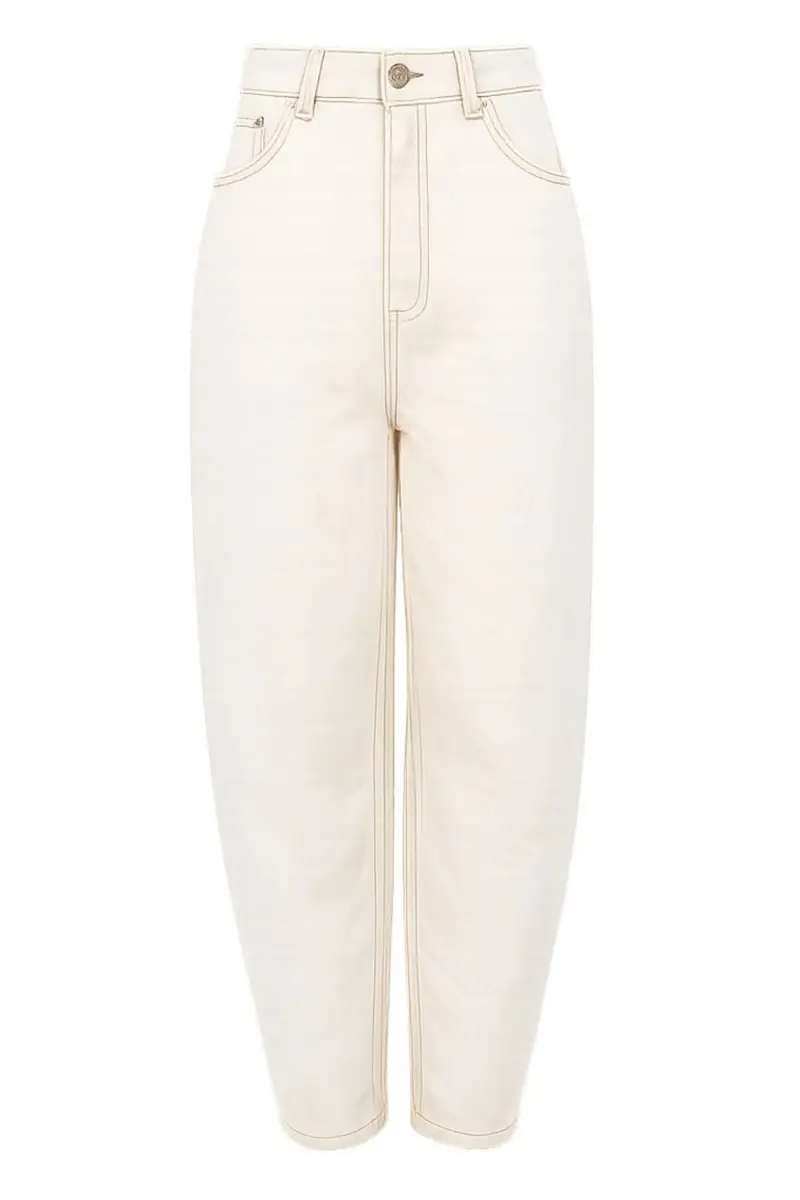 Black Colour - Bcizzy Barrel Pant 41162 - Off White