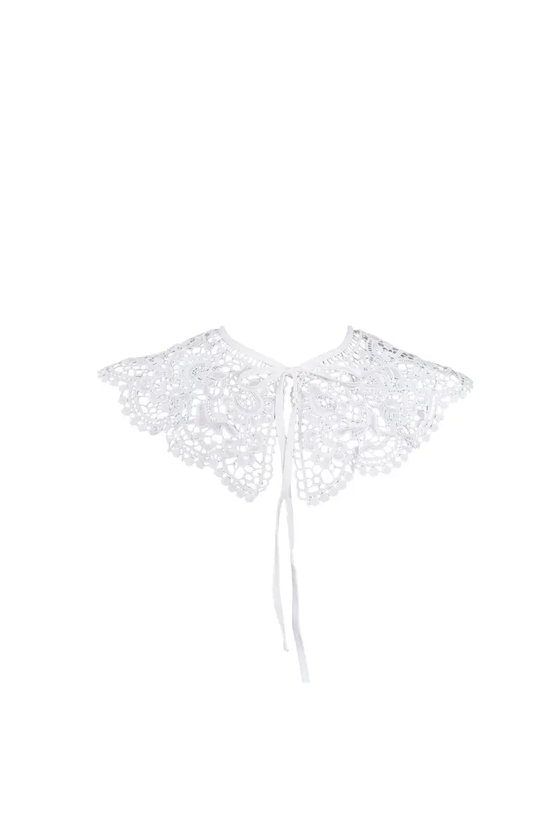 Black Colour - Bclilly Collar 208453 - White