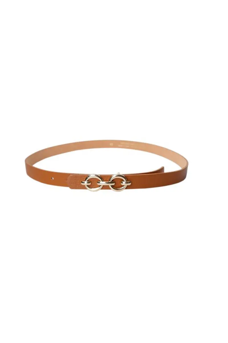 Black Colour - Bclotus Belt 10299 - Cognac