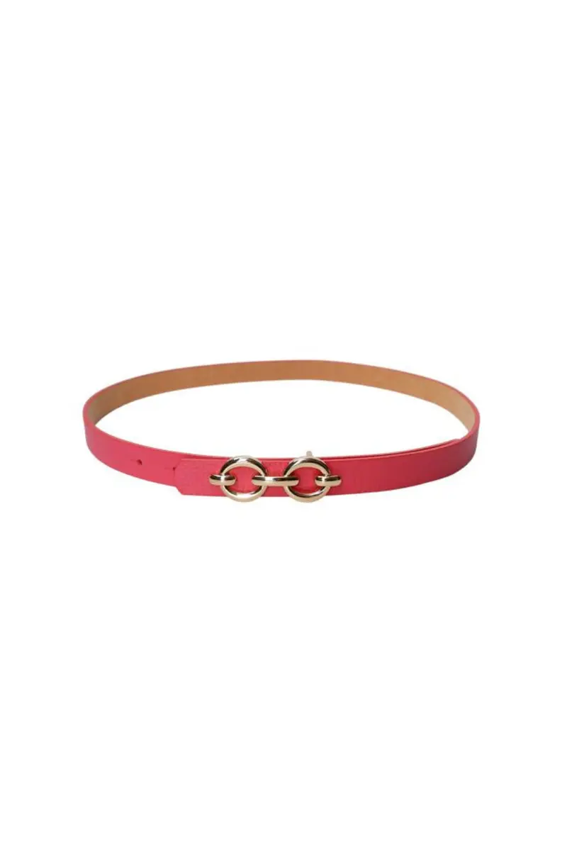 Black Colour - Bclotus Belt 10299 - Raspberry
