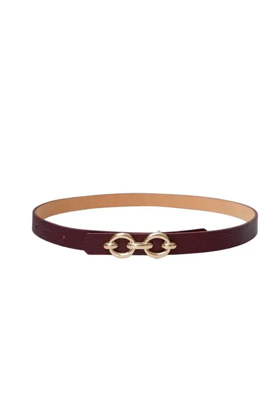 Black Colour - Bclotus Belt 10299 - Wine