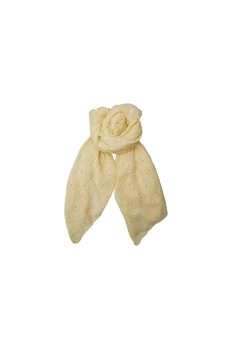 Black Colour - Bclynne Scarf 208339 - Pastel Yellow