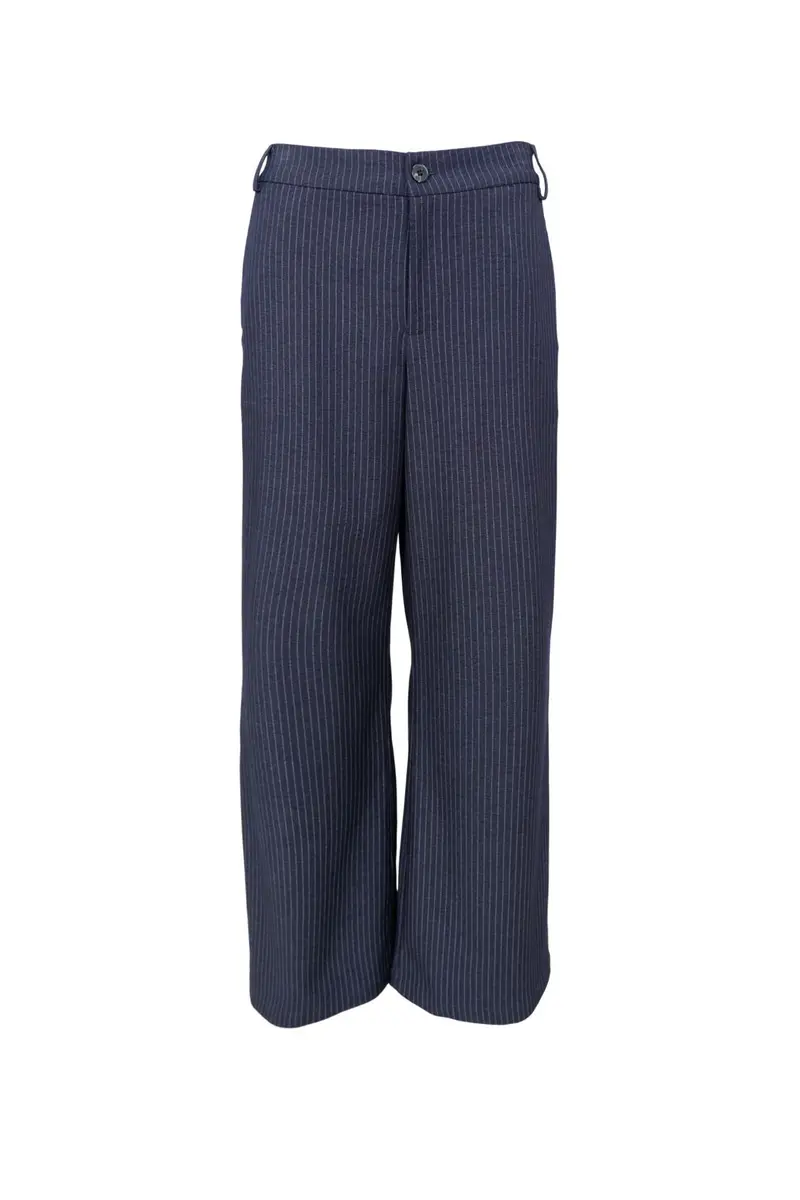 Black Colour - Bcmoore Box Pant 41217 - Navy Stripe