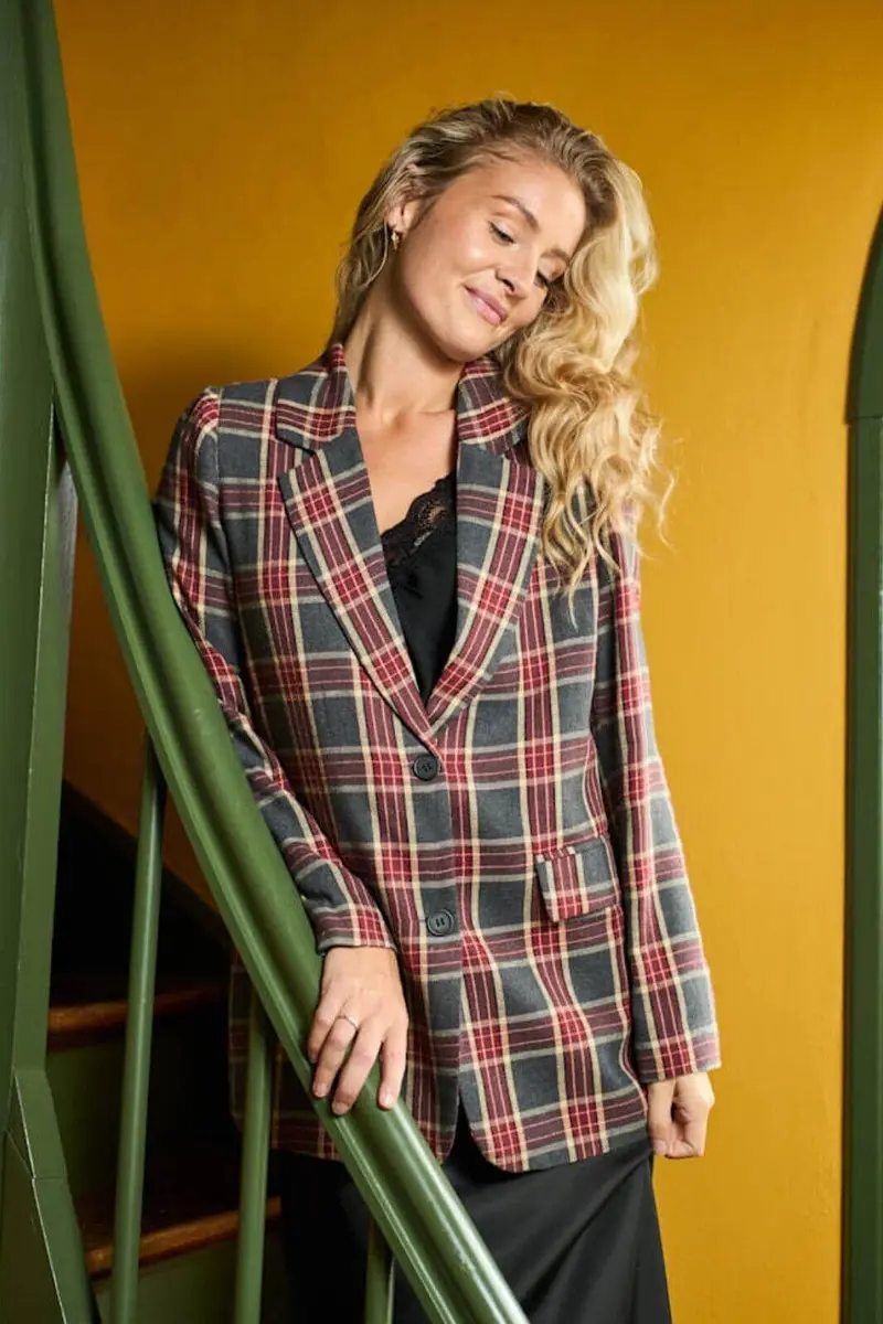 Black Colour - Bcnellie Blazer 41007 - Wine