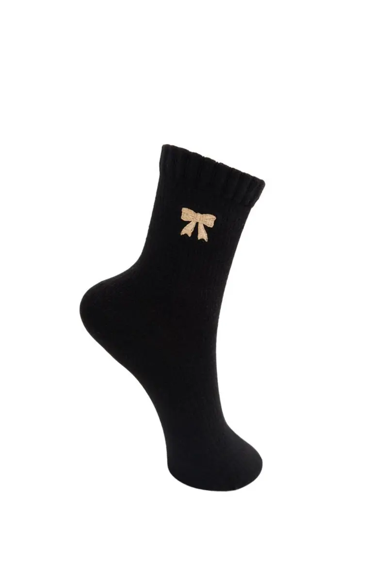 Black Colour - Bcrasmine Sock 8565 - Black